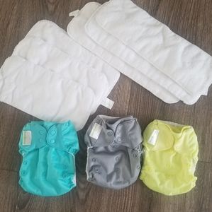 Bum Genius All In 1 Diapers - Washed never used!